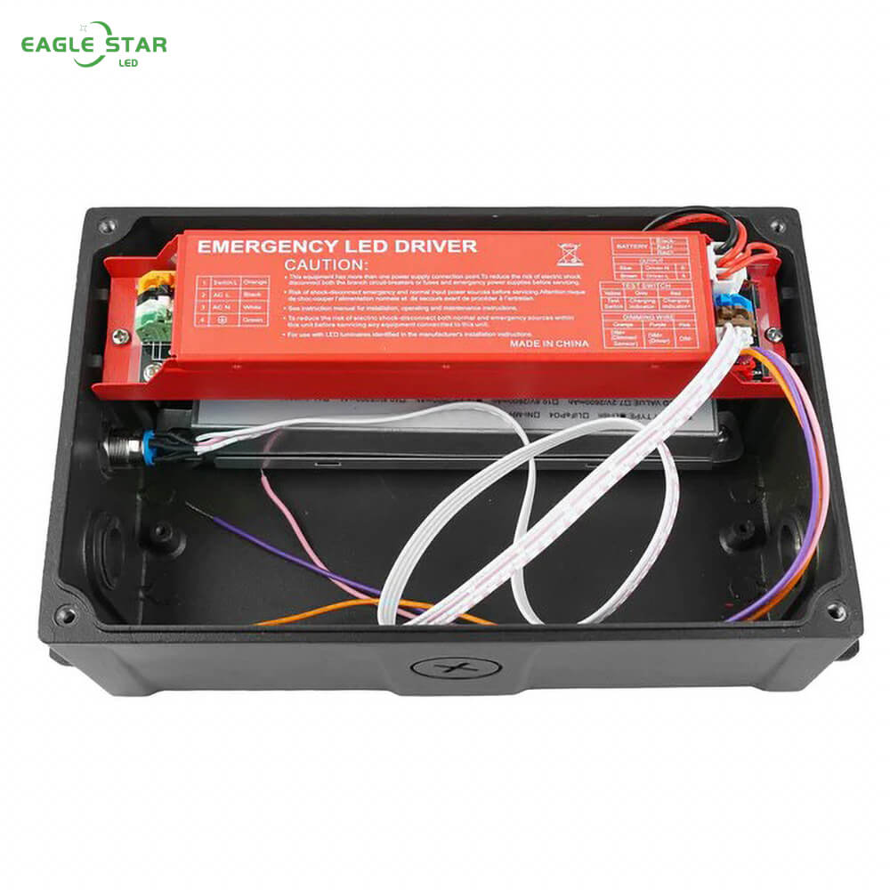 18W Emergency LED Driver - Waterproof Junction Box - For LED Wall Pack ...