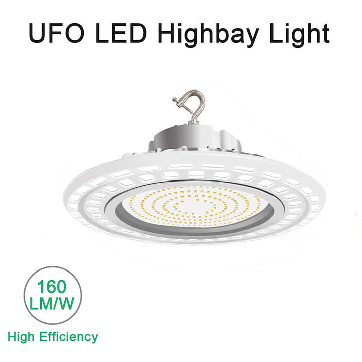 Eagle Star LED 150W/200W/240W LED UFO high bay light white finish