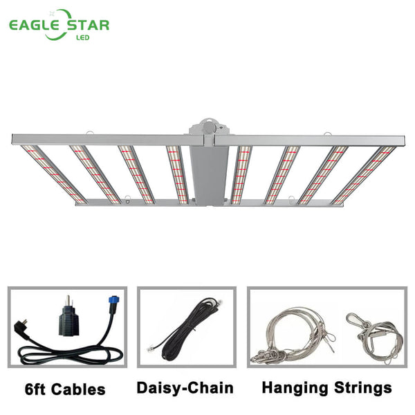 Eagle Star LED ESF7200B 720W Full Spectrum Foldable LED Grow Lights Wifi controll for Indoor Plants